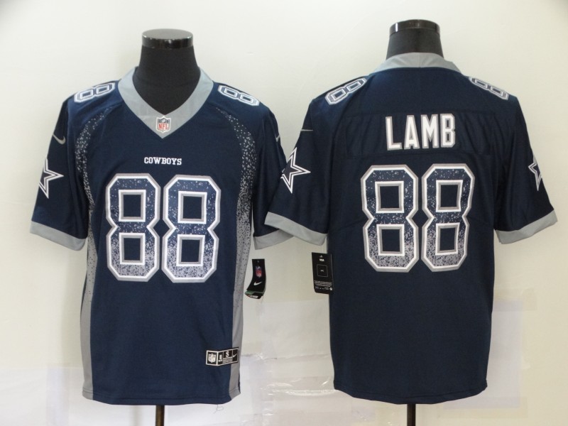 Men's Dallas Cowboys CeeDee Lamb #88 Navy Jersey